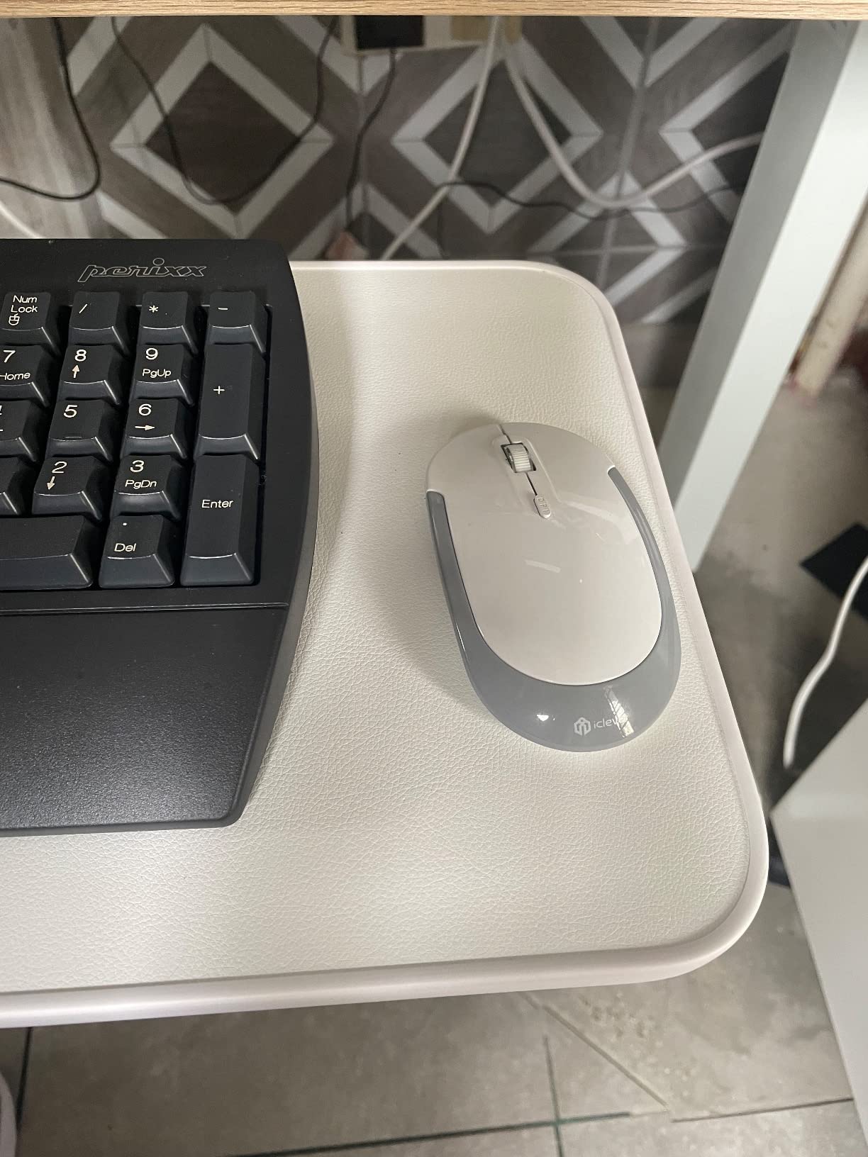 Klearlook Upgraded Ergonomic Keyboard Tray Under Desk, Adjustable Sliding Keyboard Platform Holder, Keyboard Stand with Wrist Rest & Storage Drawer for Home, Office and Gaming, 24.4