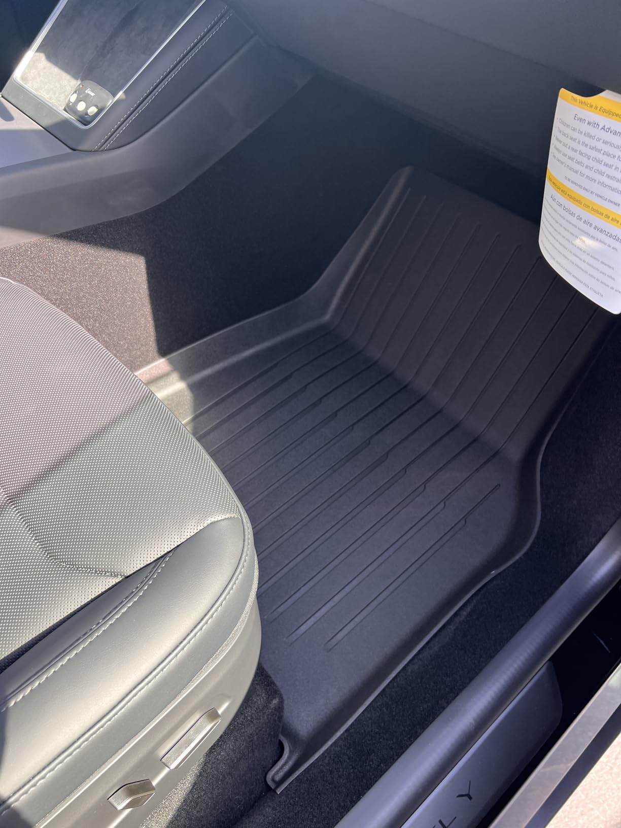 SUPER LINER Tesla Model Y Juniper 2025 2026 Floor Mats & Cargo Liners Full Set 10 PCS Extra-Thick TPE CabinProtect for 5-Seater | All-Weather Pet & Child-Friendly Accessories customer photo 1