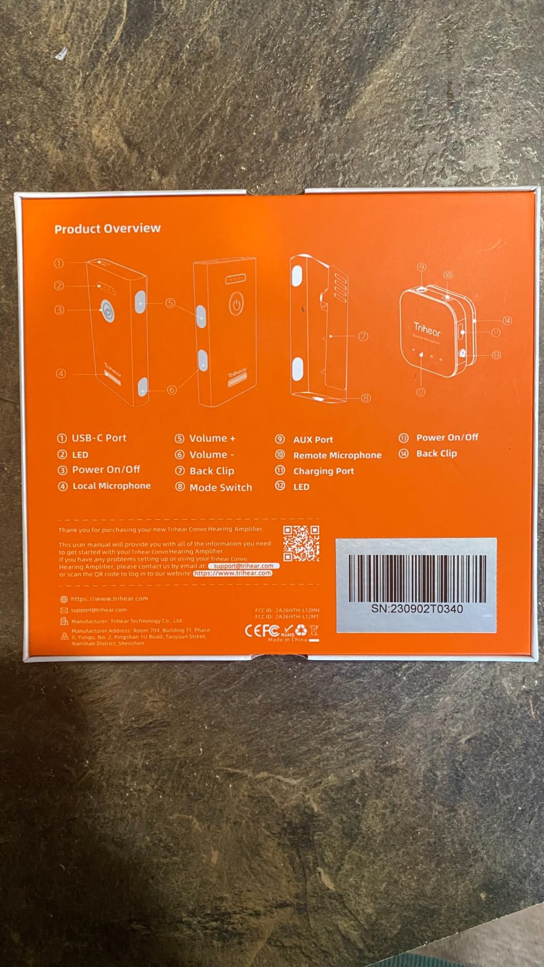 Convo Hearing Amplifier for Seniors with Remote Microphone and Noise Cancelling, Convo Rechargeable Personal Sound Amplifier, Hearing Devices for TV Listenings customer photo 1