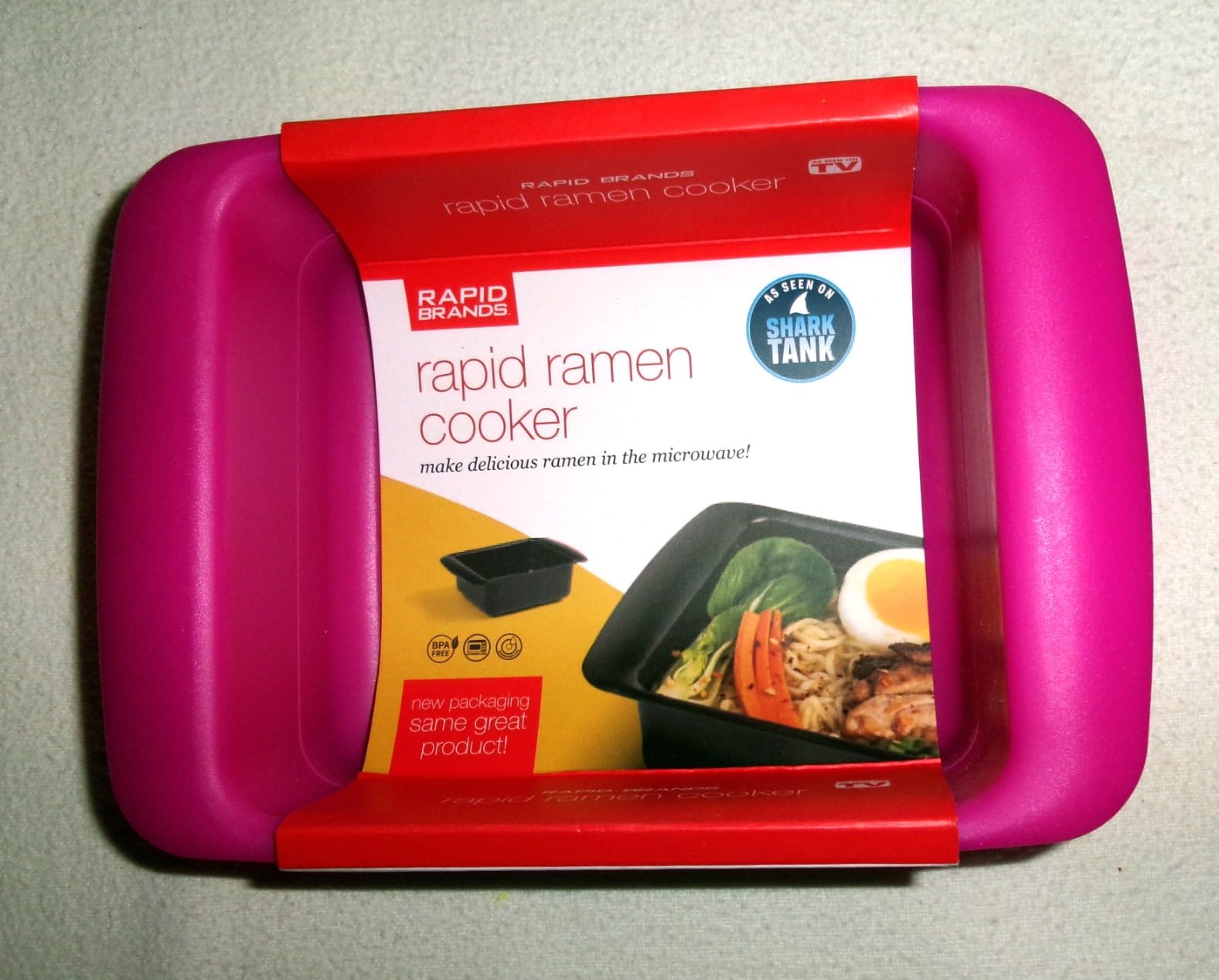 Rapid Ramen Cooker | Microwavable Cookware for Instant Ramen | BPA Free and Dishwasher Safe | Perfect for Dorm, Small Kitchen or Office | Black customer photo 2