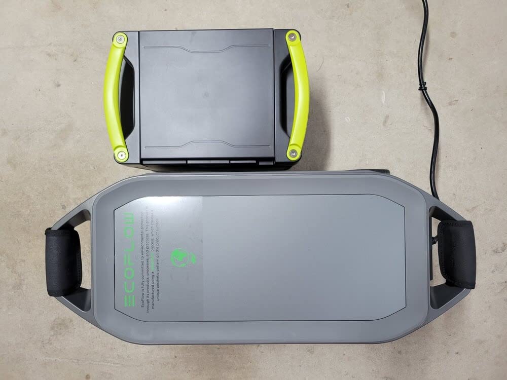 EF ECOFLOW Portable Power Station 3600Wh DELTA Pro, 120V AC Outlets x 5, 3600W, 2.7H Fast Charge, Lifepo4 Power Station, Solar Generator for Home Use, Power Outage, Camping, RV, Emergencies customer photo 1