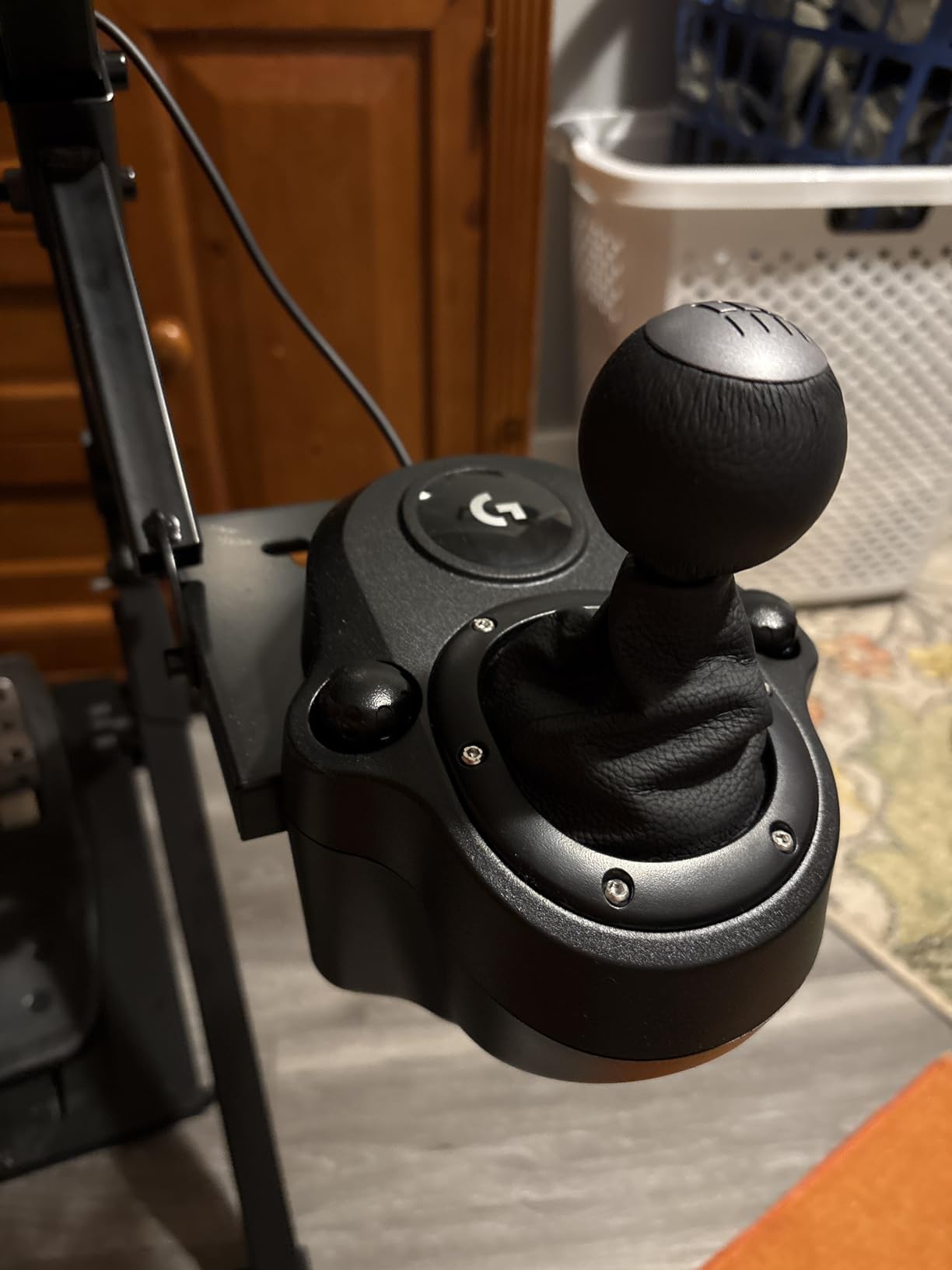 Thrustmaster TH8S Shifter Add-On for PS5, PS4, Xbox Series X|S, One, and PC - Sim Racing Gear with H-Pattern Shifter Plate, Compatible with Racing Wheels and Driving Simulator Sets customer photo 1