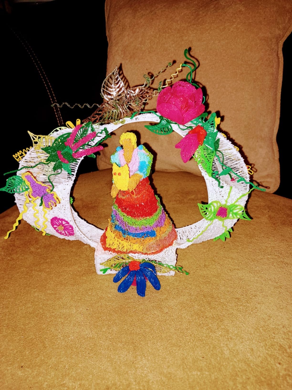 3Doodler Flow 3D Printing Pen for Teens, Adults & Creators - Black, with Free Refill Filaments, Stencil Book & Guide customer photo 1