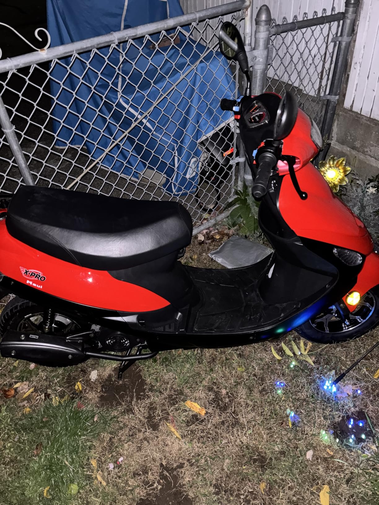 X-PRO 50cc Adult Moped Gas Moped Motorcycle 50cc with 10