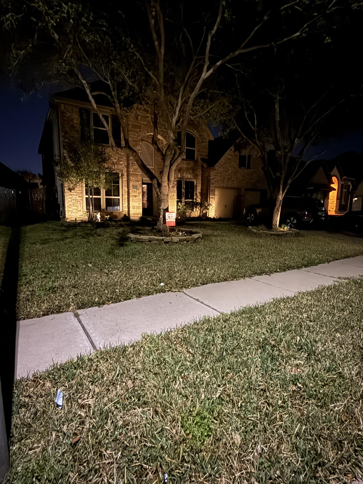 Solar Spot Lights Outdoor Waterproof IP65, 12 Pack Landscape Spotlights with 46 LEDs, 3 Modes Auto On/Off Solar Powered Flood Lights for Outside Pathway, Yard, Garden, Walkway (Warm White) customer photo 2