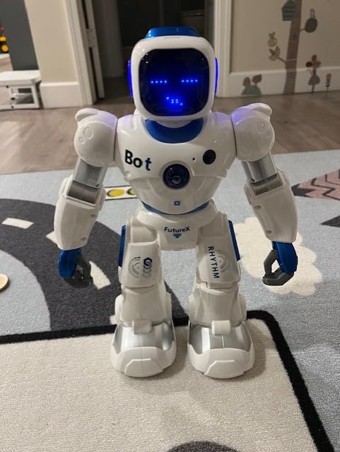 Ruko 1088 Smart Robot Toys for Kids, Large STEM Programmable Interactive RC Robot with Voice Control, App Control, Gifts for Boys & Girls Age 4 5 6 7 8 9, Pink customer photo 1
