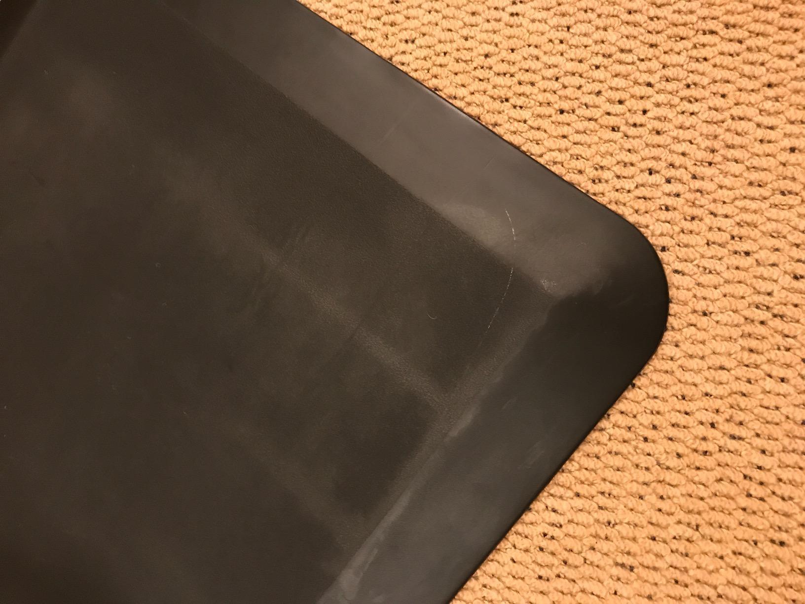 Vari Standing Mat 34x22 (VariDesk) - Anti Fatigue Non-Slip Mat for Standing Desk, Cushioned for Comfort, Indoor Floor Mat for Home, Office, or Kitchen - Black customer photo 2