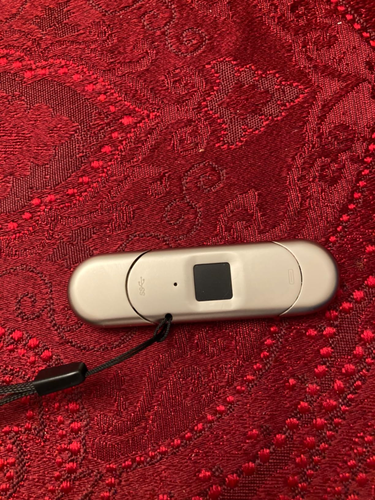 for iPhone USB3.0 Encrypted Drive Drive External Storage Fingerprint Encryption USB Flash Drive for iPhone/iPad/Mac/PC USB3.0 Flash Drive 128GB customer photo 1