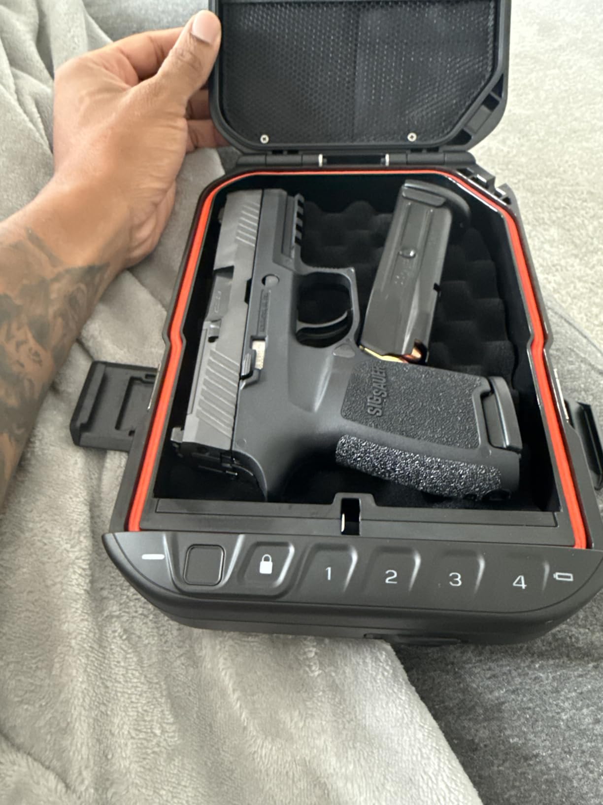 VAULTEK LifePod 10 Compact Lockable Weatherproof Case - Biometric customer photo 1