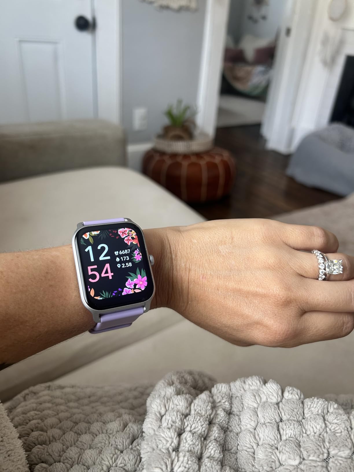 Fitpolo Smart Watch for Women Android & iPhone with Alexa customer photo 1