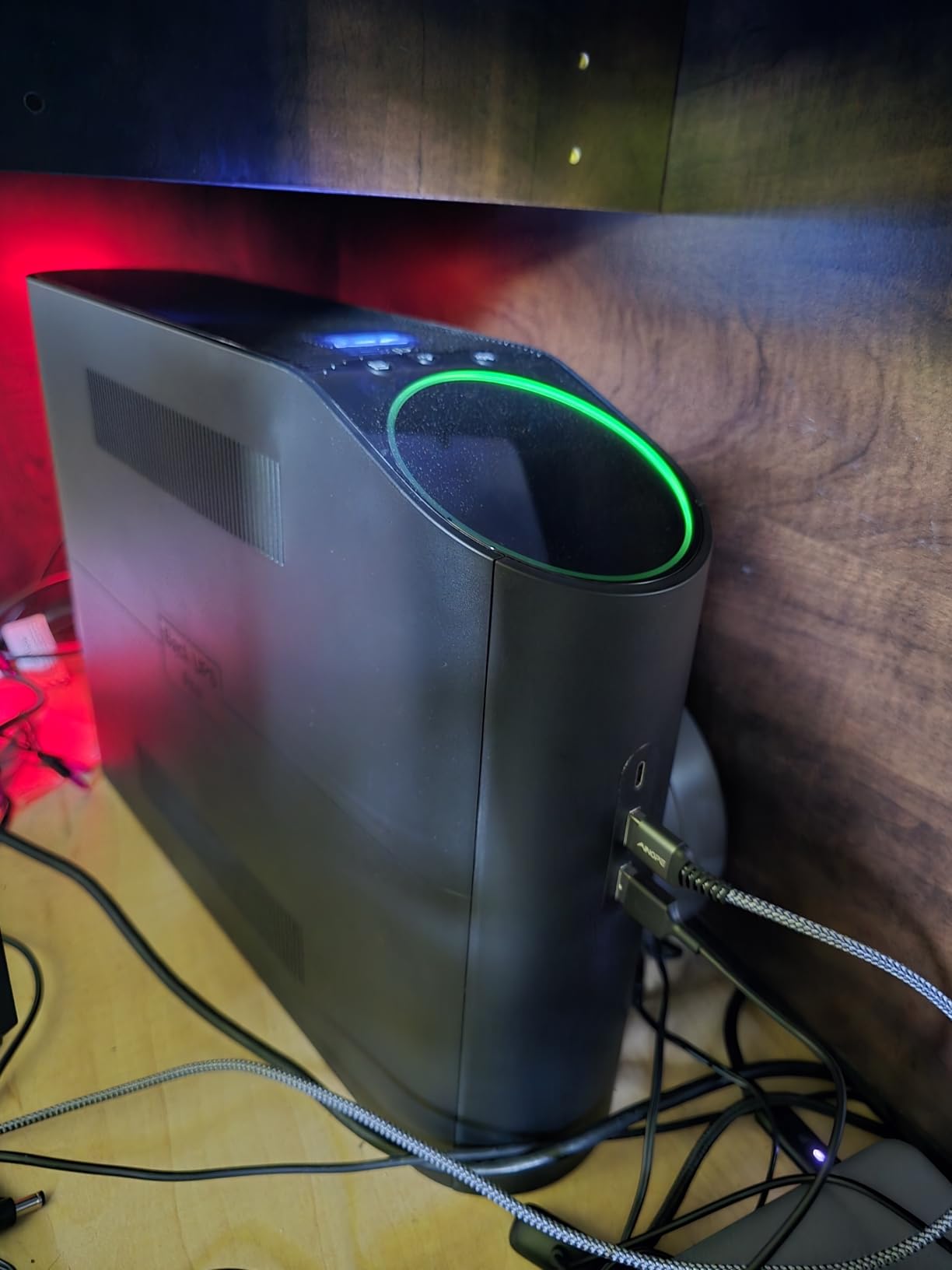 APC Back-UPS Pro Gaming UPS, 1500VA / 900W UPS Battery Backup Surge Protector, 10 Outlets, LCD, Sinewave, Type C Charger, BGM1500B-US Uninterruptible Power Supply for Gaming PC, PS5, Xbox Series X customer photo 1