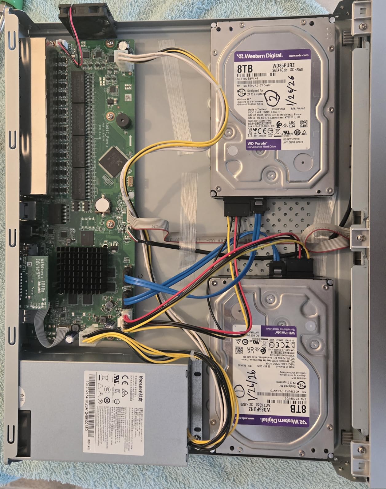 Western Digital 2TB WD Purple Surveillance Internal Hard Drive HDD - SATA 6 Gb/s, 64 MB Cache, 3.5