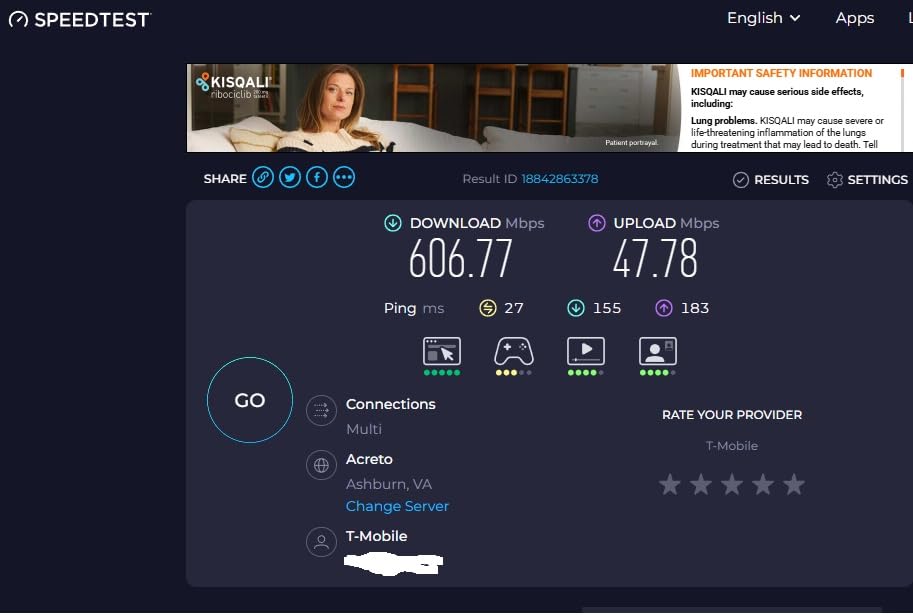 GL.iNet GL-X3000 (Spitz AX) Cellular Gateway 5G Router for House & RV, Wi-Fi 6, Detachable Antennas, Dual-SIM, T-Mobile & AT&T IoT Device Certified, Family/Rural Area/Road Trips customer photo 2