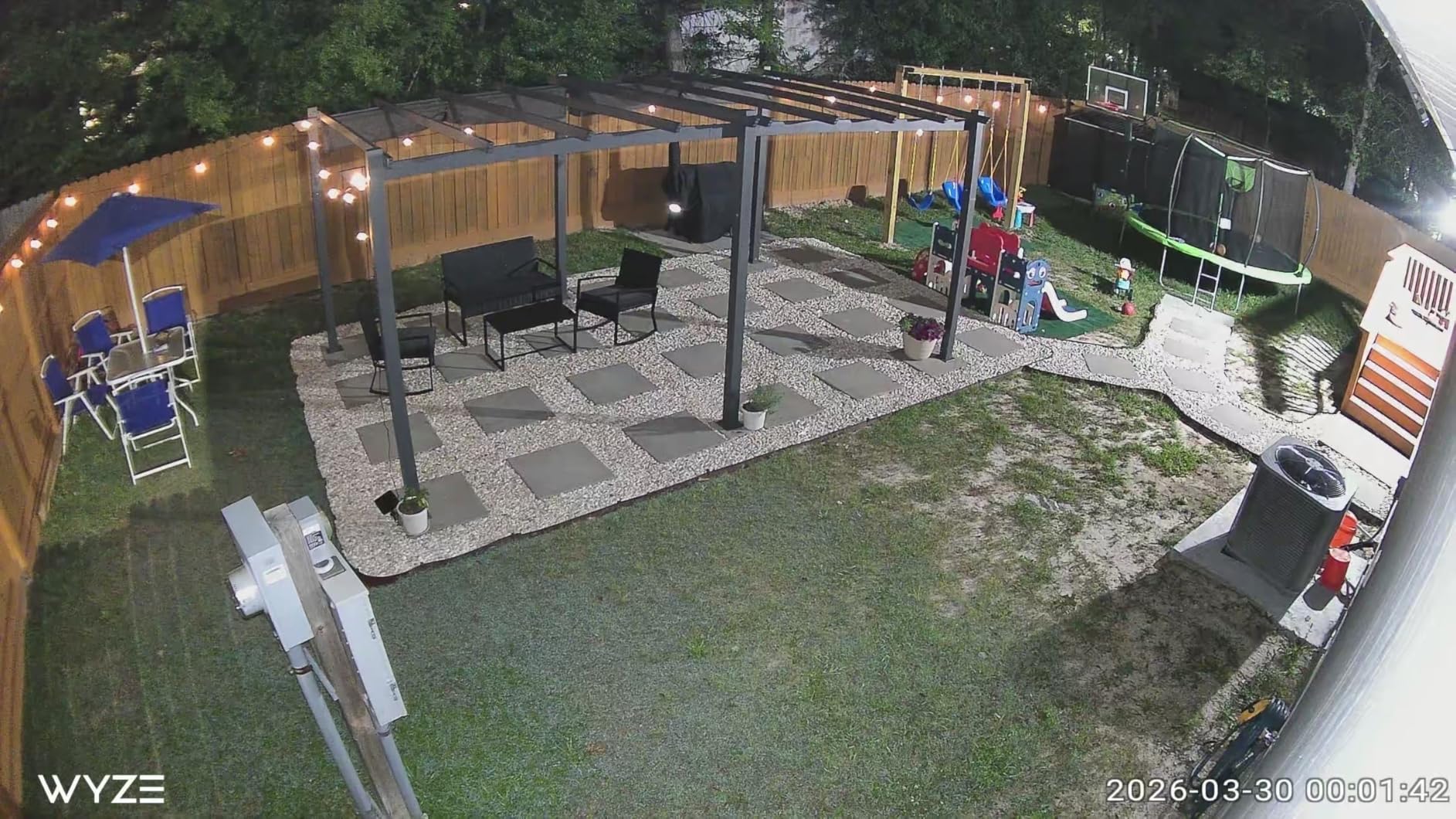 addlon 54(48+6) FT Solar String Lights Waterproof, Patio Lights Solar Powered with Remote & USB Port 15+1 LED Shatterproof Bulbs 3 Light Modes customer photo 1