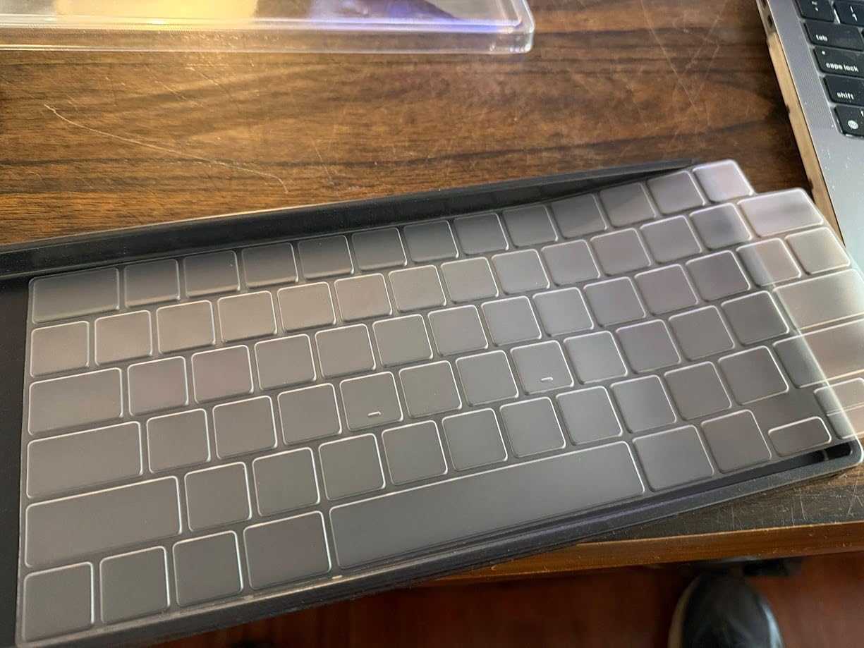 Premium Keyboard Cover Protector, Ultra Thin Keyboard Skin for 2026 2025-2021 M5/M4/M3/M2/M1 Pro/Max MacBook Pro 14/16, M5-M2 MacBook Air 13/15, US ANSI Layout customer photo 2