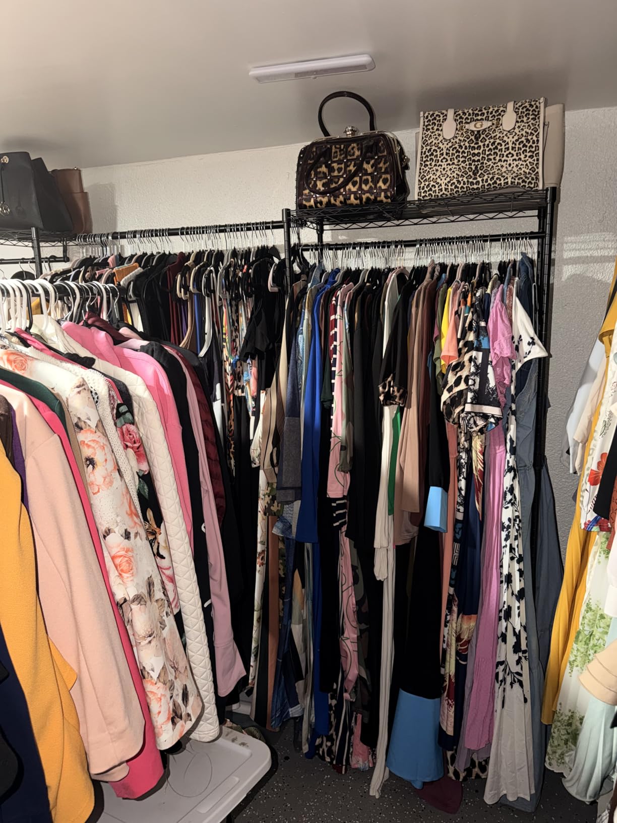 Ulif E10 Clothes Rack Freestanding Clothing Racks for Hanging Clothes, Adjustable Closet Organizer System customer photo 2