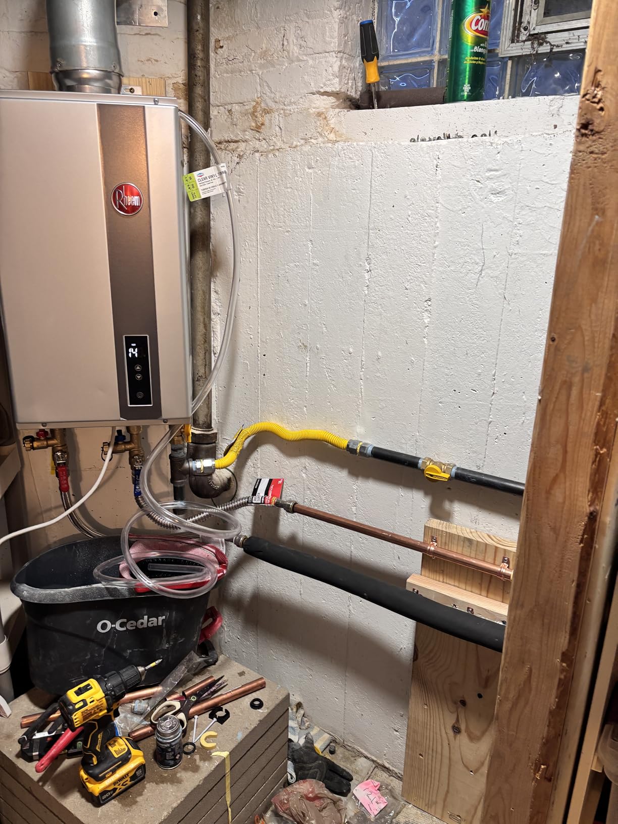 Rheem RTG-95DVLN-3 High Efficiency Non-Condensing Indoor Natural Gas Tankless Water Heater, 9.5 GPM, 199,900 BTU customer photo 1