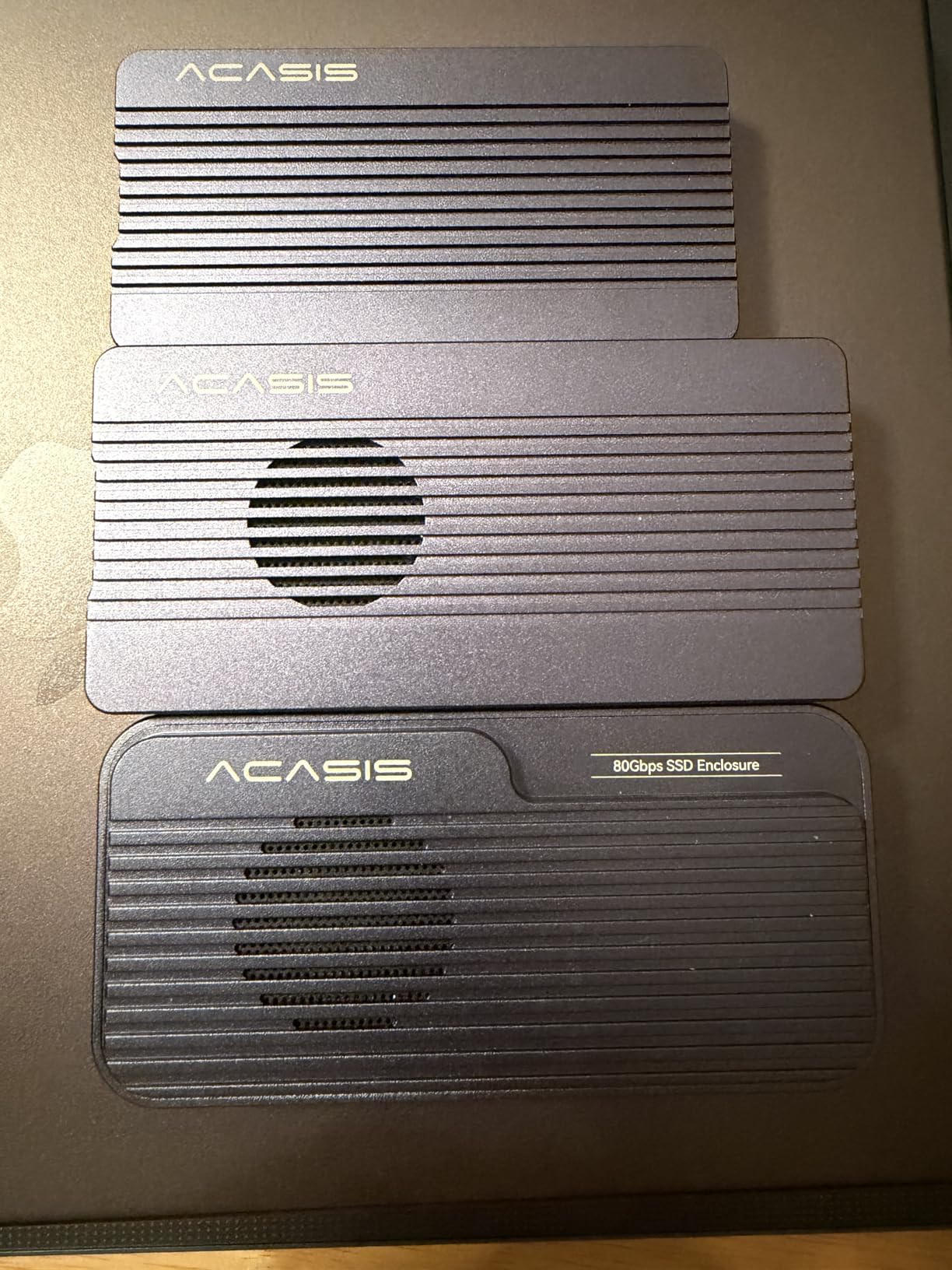 ACASIS 40Gbps M.2 NVMe SSD Enclosure, with Cooling Fan, M.2 Enclosure Compatible with Thunderbolt 4/3,USB4/USB3.2/3.1/3.0/2.0, TBU 405 Pro for M1 M2 Pro/Max Support 2280/2260/2242/2230 (TBU405 Pro) customer photo 2