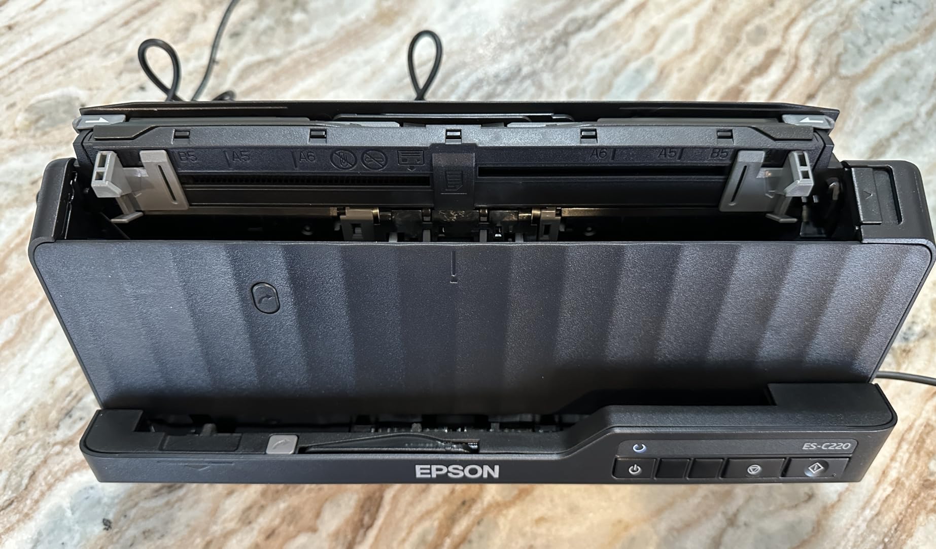 Epson Workforce ES-C220 Compact Desktop Document Scanner with 2-Sided Scanning and Auto Feeder (ADF) customer photo 1