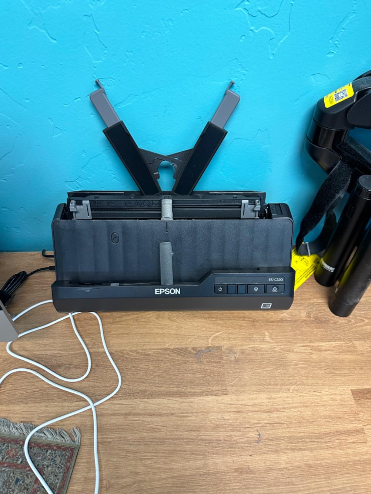 Epson Workforce ES-C220 Compact Desktop Document Scanner with 2-Sided Scanning and Auto Feeder (ADF) customer photo 2