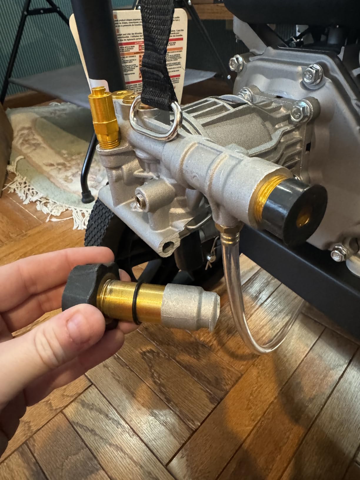 Simpson Megashot MS61221 3000-PSI Gas Pressure Washer with CRX210 OHV Engine customer photo 1