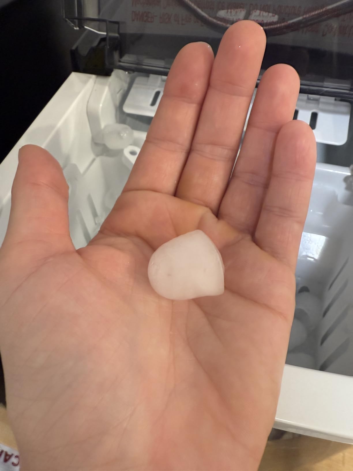 Nugget Ice Maker Countertop, Silonn Chewable Pellet Ice Machine with Self-Cleanin Function, 33lbs/24H Portable Ice Makers for Home Kitchen Officce, Black customer photo 2