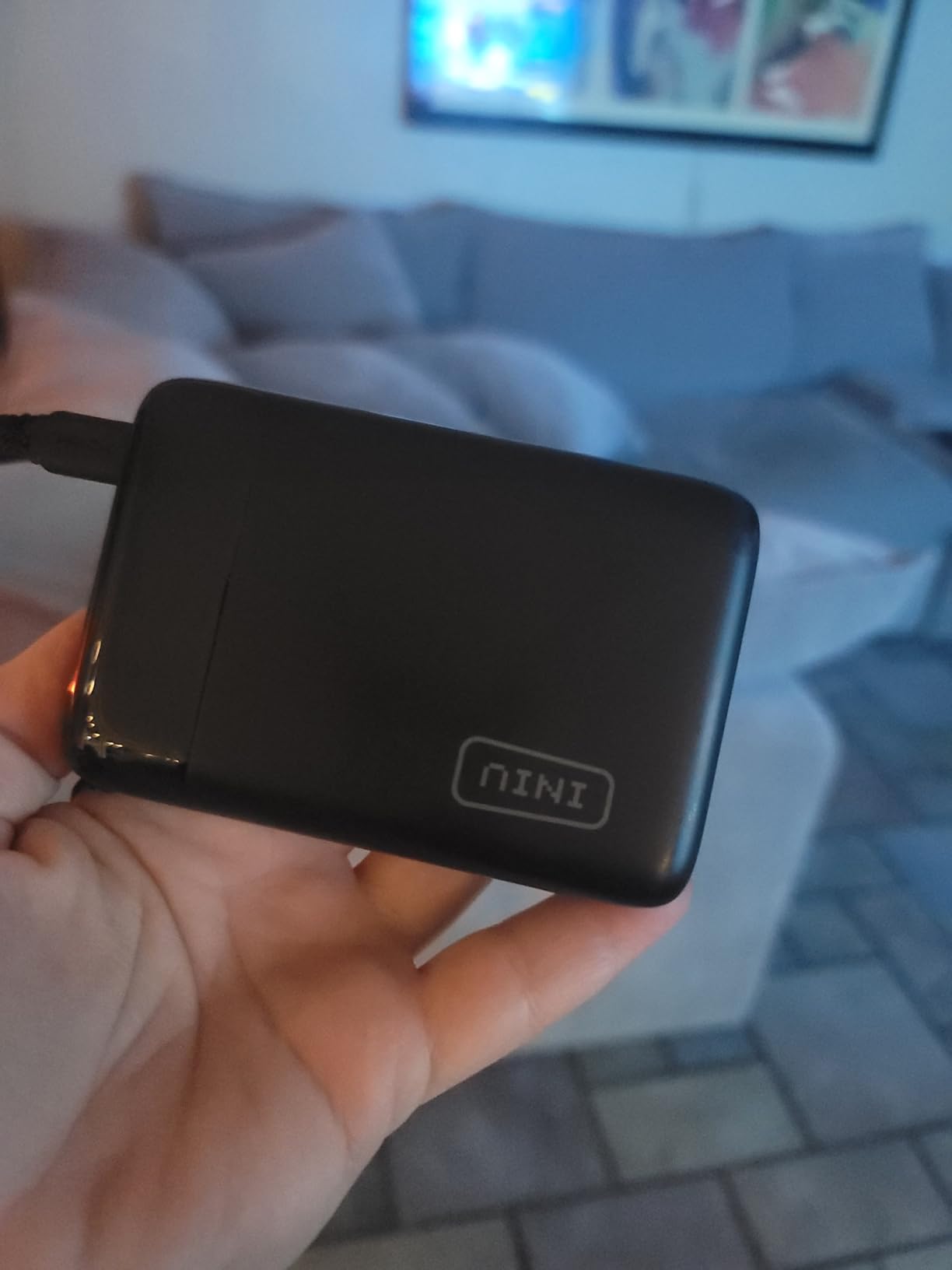 INIU Portable Charger, Smallest 22.5W 20000mAh USB C in & Out Power Bank Fast Charging, PD 3.0+QC 4.0 LED Display Phone Battery Pack Compatible with iPhone 17 16 15 14 Pro Samsung S24 Google iPad etc customer photo 1