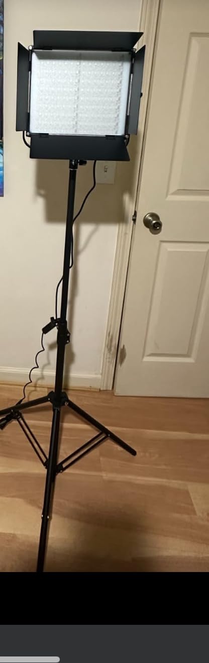 2-Pack RGB Photography Lighting Kit, 50W Bi-Color Professional LED Studio Lights, 2300k~8500k Dimmable Photo Lights for Photography Filming Camera Video Recording Stage Shooting Streaming TikTok customer photo 1