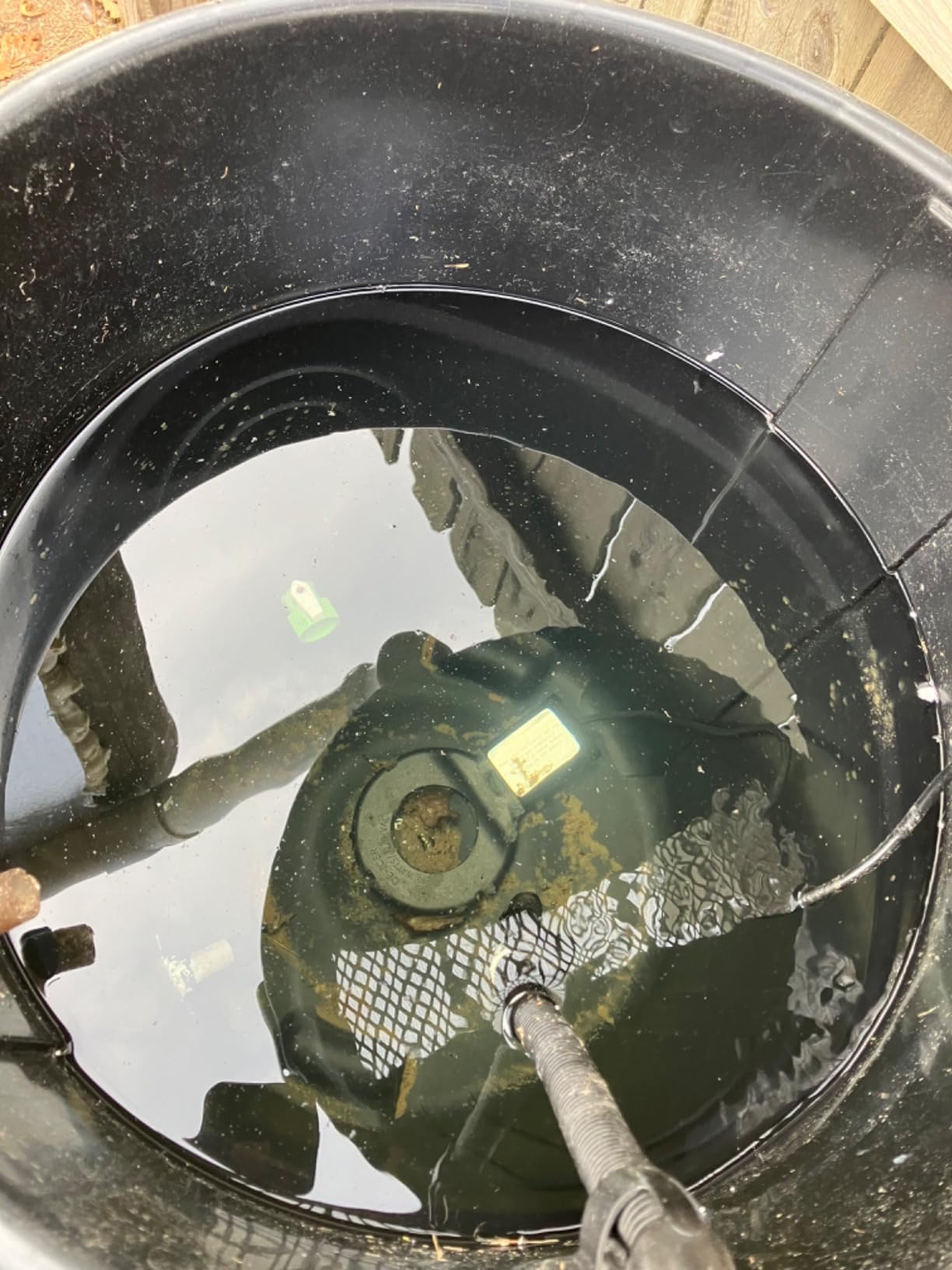 250 Watt Bird Bath De-Icer with Thermostat, Cast Aluminum Submersible Chicken Water Heater, Heated Bird Bath, Power Cord 9.8 Ft customer photo 2