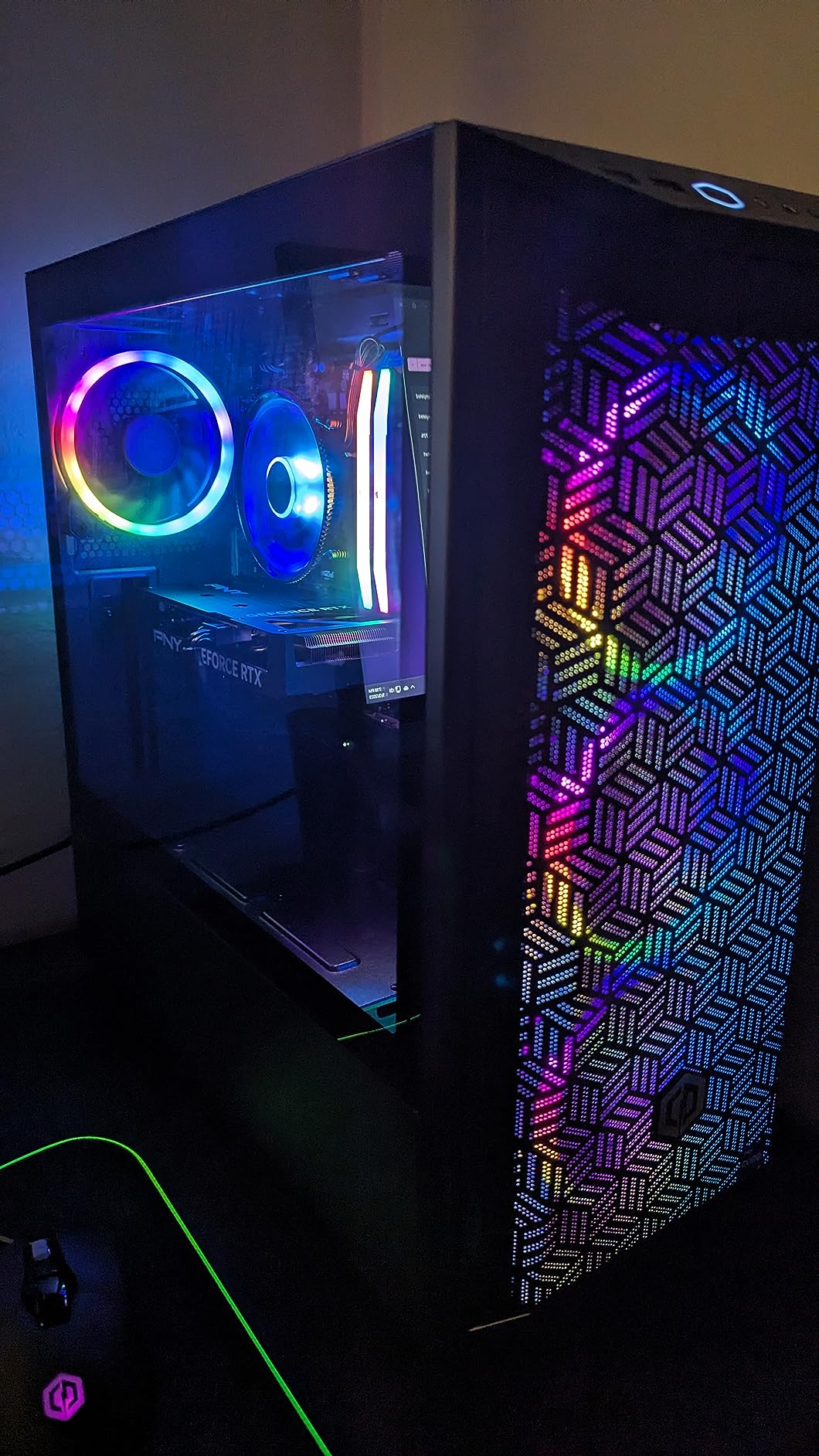 CyberpowerPC Gamer Xtreme VR Gaming PC, Intel Core i5-13400F 2.5GHz, GeForce RTX 4060 8GB, 16GB DDR5, 2TB NVMe SSD, Wi-Fi Ready & Windows 11 Home (GXiVR8060A18), Black customer photo 1