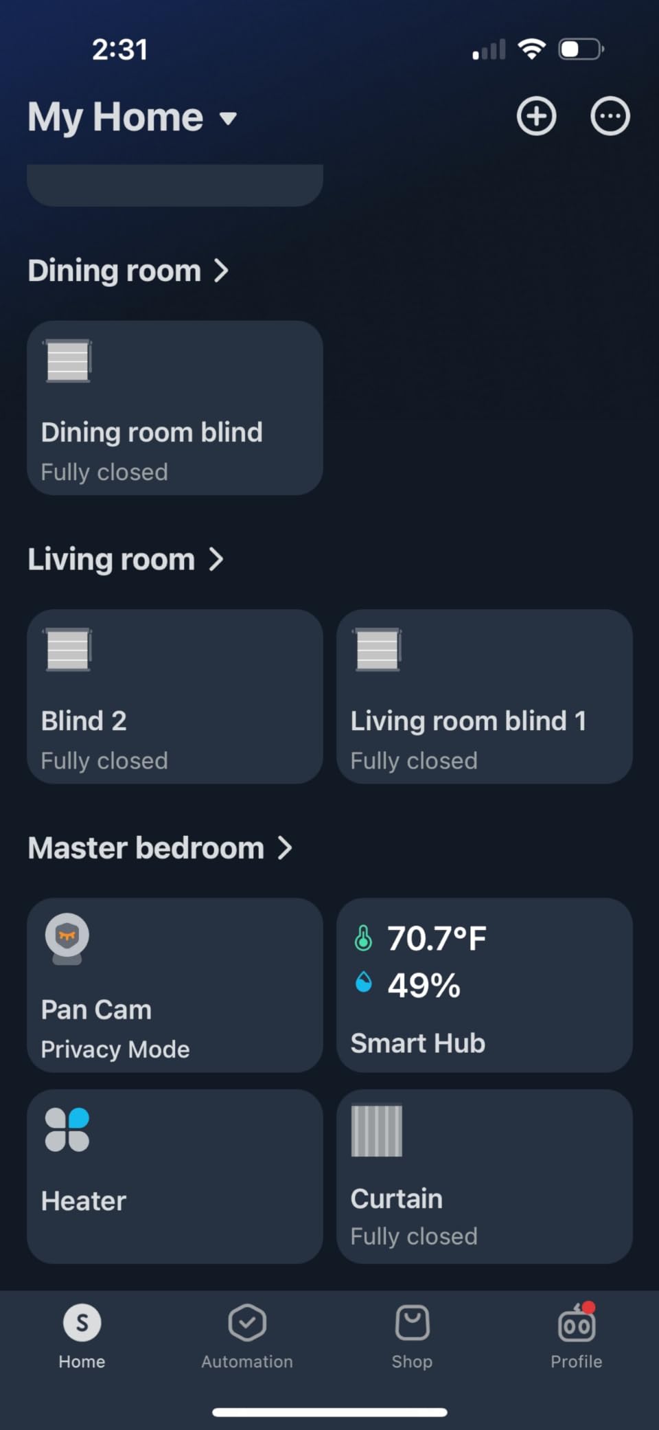 SwitchBot Blind Tilt Automatic Blind Opener 3-Pack & Hub 2 - Smart Motorized Blinds with Bluetooth/IR Remote Control, WiFi Thermometer Hygrometer, Light Sensor, Work with Alexa, Google Home, HomeKit customer photo 1