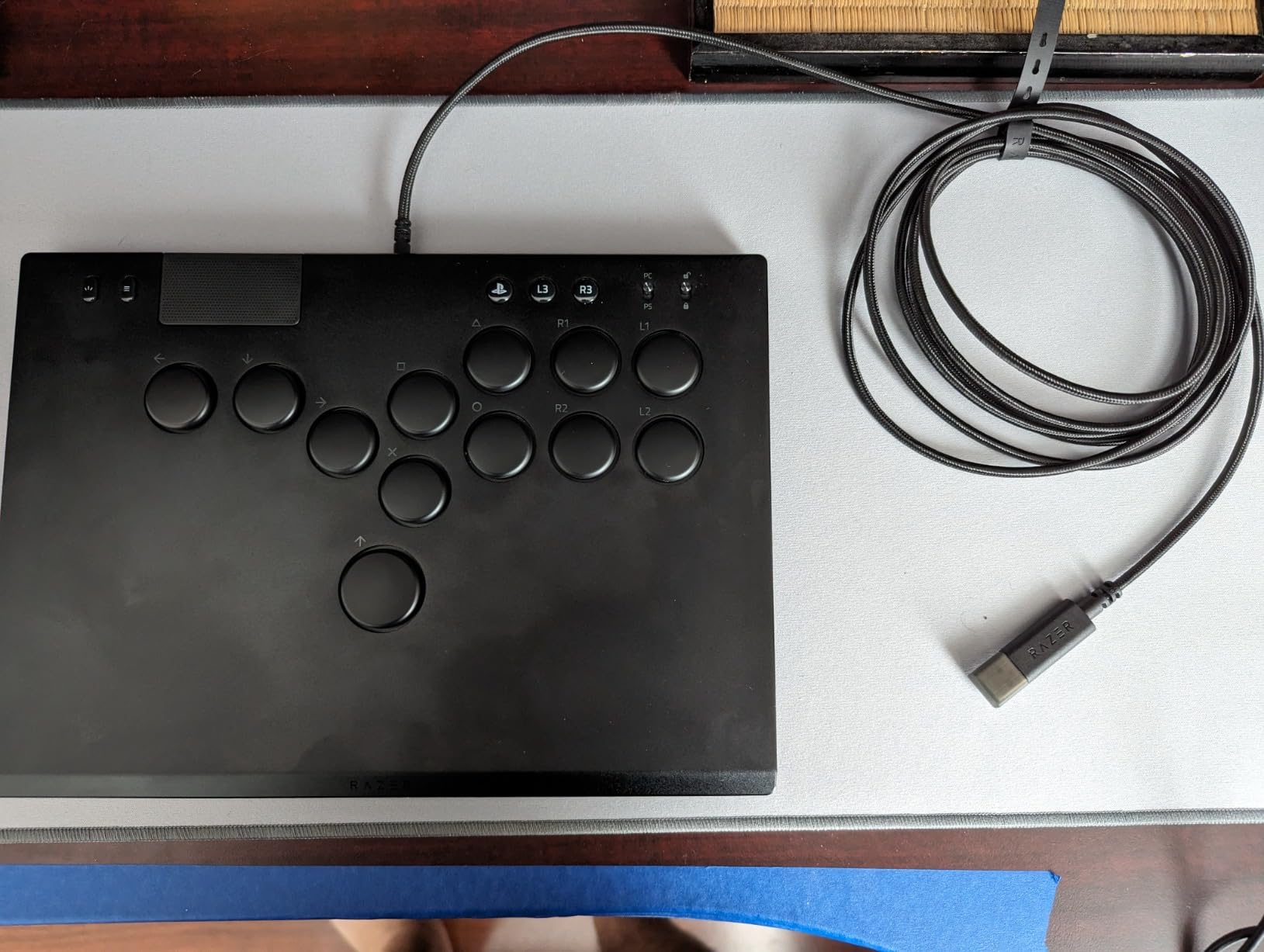 Razer Kitsune All-Button Arcade Controller for PS5/PlayStation 5 & PC - Low-Profile Optical Switches, Slim Form Factor customer photo 2