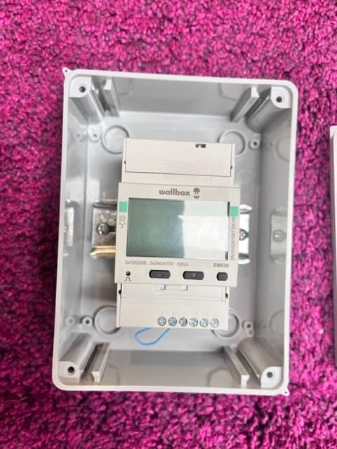 Wallbox Power Meter - Smart Home Clamp, 2-Phase up to 250 Amps, UL Listed, for Energy Management Solutions (Enables Solar EV Charging) customer photo 1