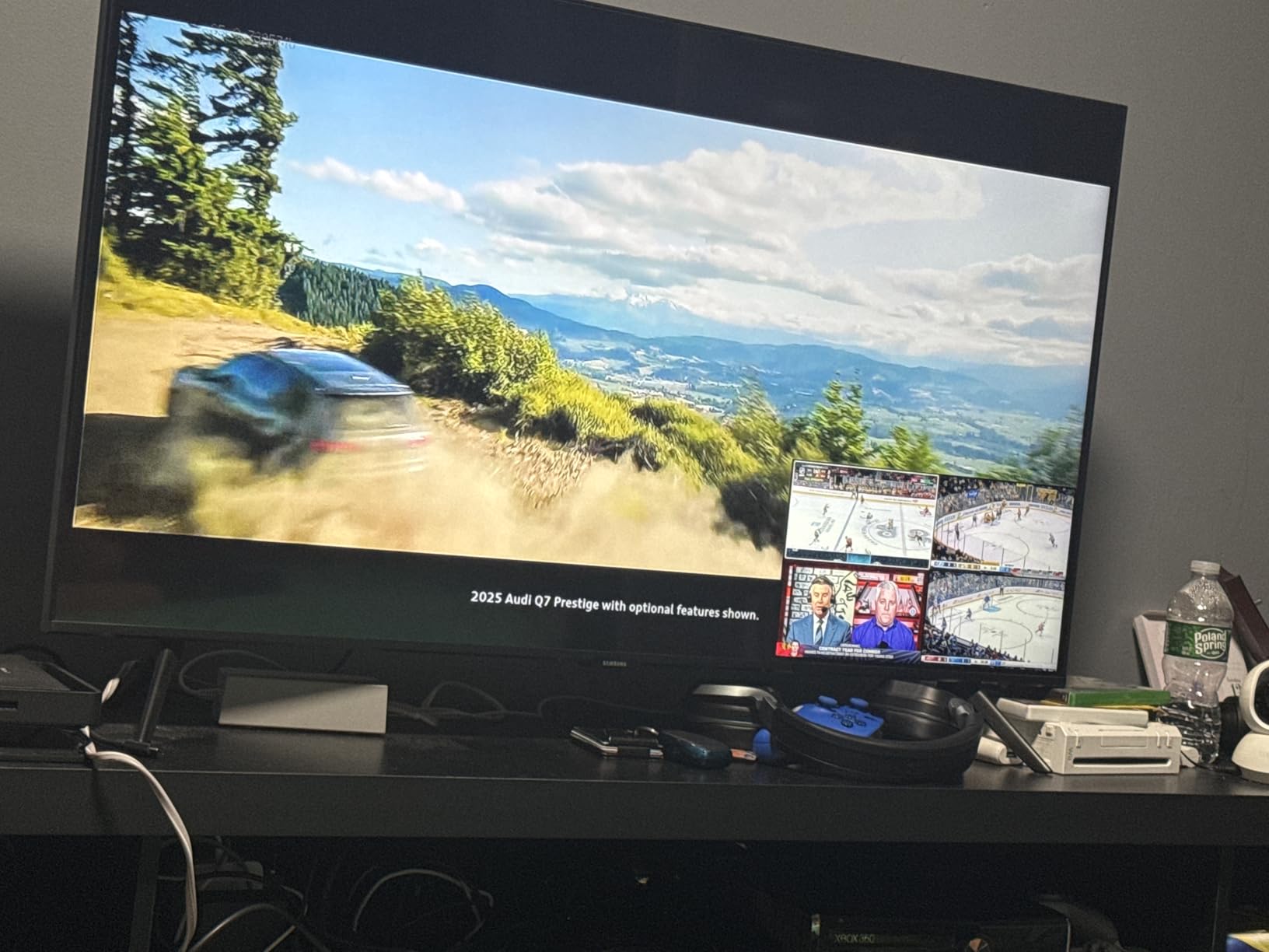 4K 60Hz HDMI Matrix 4x2, PORTTA 4 in 2 Out Switch Splitter with Toslink 3.5mm Audio Extractor, ARC, 16 EDID Modes, 4K Downscale, and IR Remote Support HDMI 2.0b HDCP 2.3/2.2 HDR 3D customer photo 2