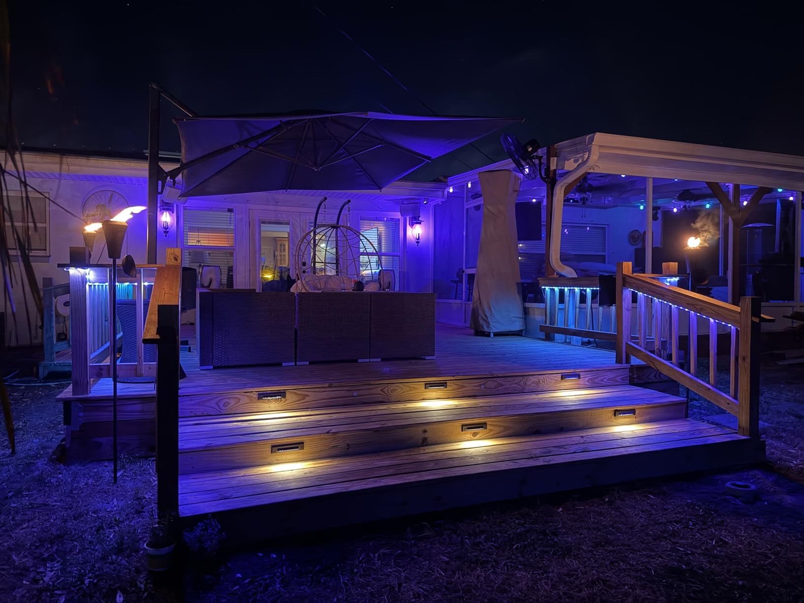 Govee Outdoor LED Strip Lights, 98.4ft Smart Outdoor Lights Work with Alexa and Google Assistant, App Control, IP65 Waterproof, RGBIC Lights for Patio customer photo 1