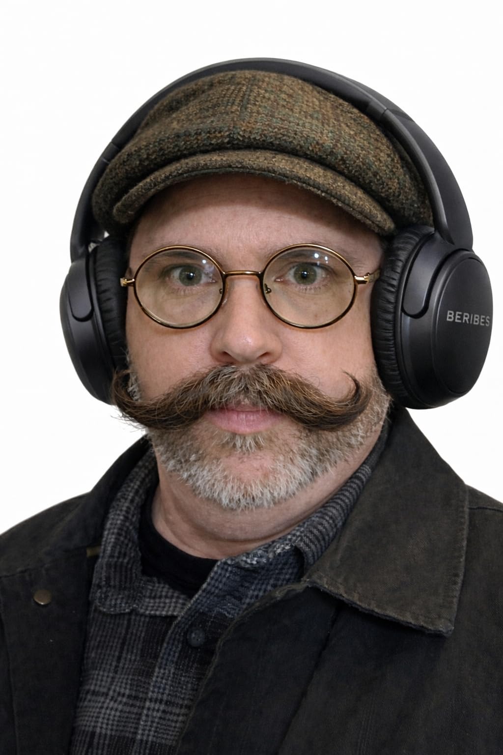 BERIBES Upgraded Hybrid Active Noise Cancelling Headphones with Transparent Modes,70H Playtime Bluetooth Headphones Wireless Bluetooth with Mic, Deep Bass,3.5MM Cable,Soft-Earpads,Fast Charging-Black customer photo 1