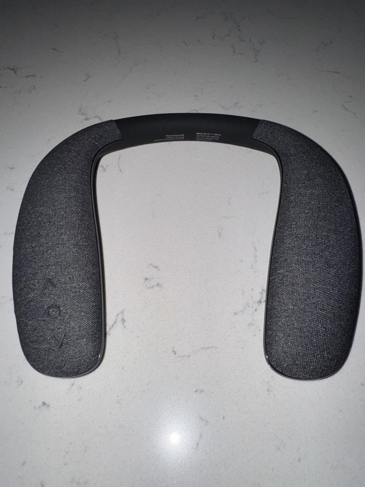 HomeSpot JY508 Wireless Neckband Speaker - 3D Stereo Sound, 12 Hrs Play Time, Low Latency for Gaming/TV, Type-C Quick Charging, Wearable Speaker for Home, Office, and Outdoors customer photo 2