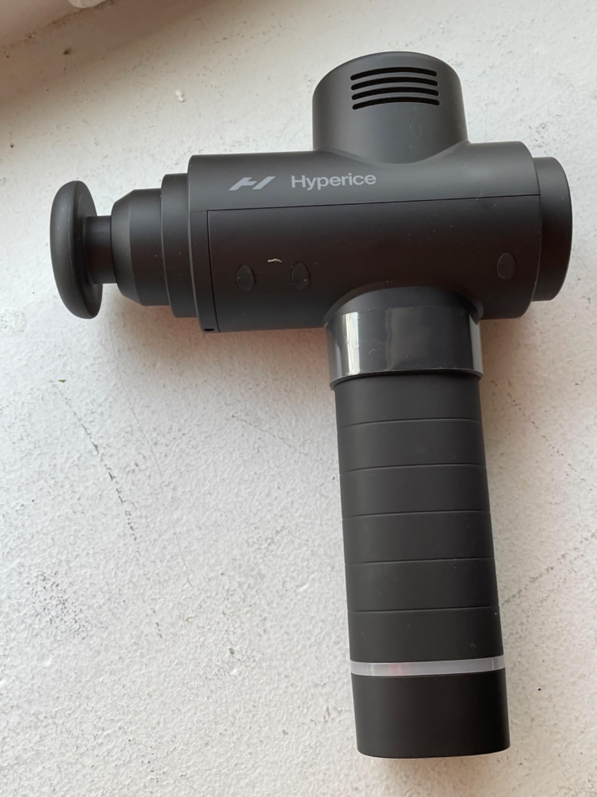 Hyperice Hypervolt 2 Black - Featuring Quiet Glide Technology - Handheld Percussion Massage Gun | 3 Speeds, 5 Interchangeable Heads customer photo 1