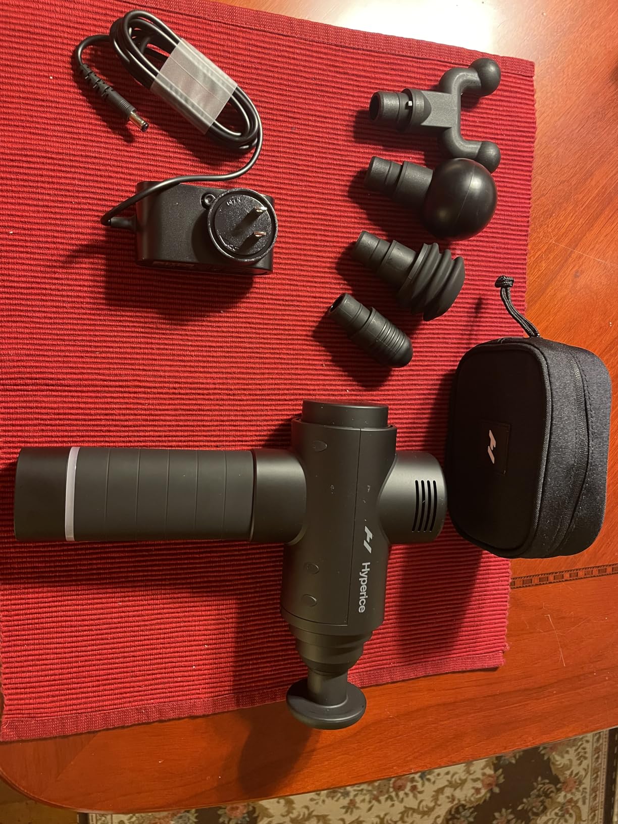 Hyperice Hypervolt 2 Black - Featuring Quiet Glide Technology - Handheld Percussion Massage Gun | 3 Speeds, 5 Interchangeable Heads customer photo 2