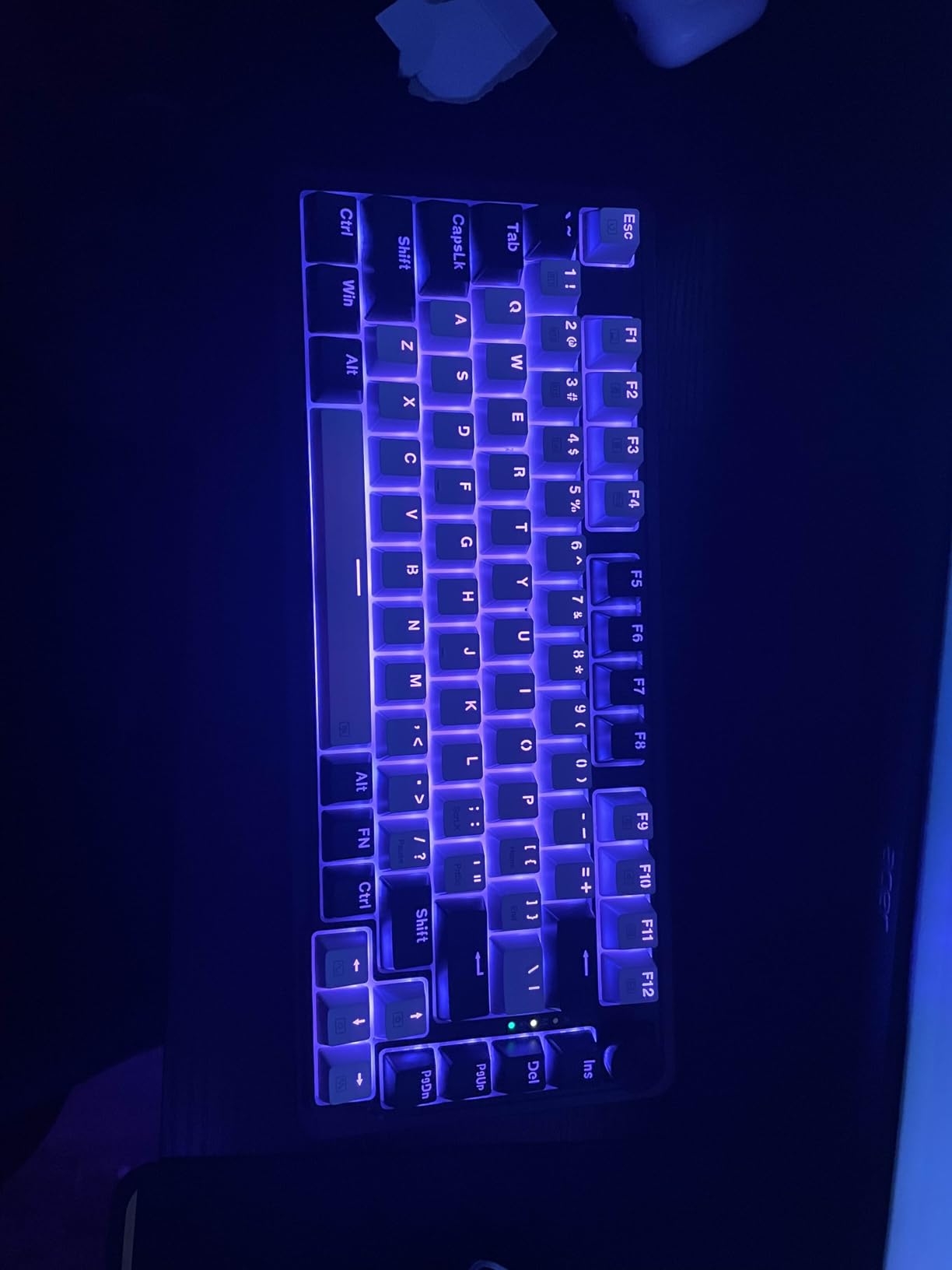 Redragon K673 PRO 75% Wireless Gasket RGB Gaming Keyboard, 3-Modes 81 Keys Compact Mechanical Keyboard Hot-Swap Socket, Dedicated Knob Control and 5-Layer Noise Dampening, Linear Red Switch customer photo 1