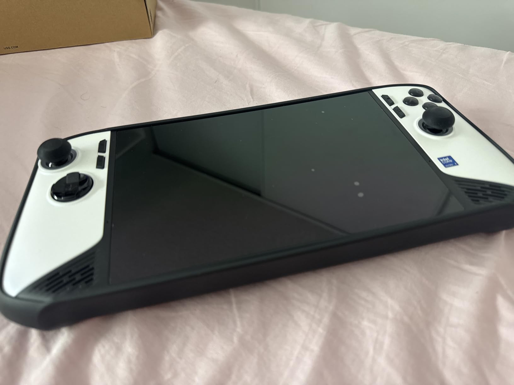 Convex Thumb Grips Set: Skin, CQC Joystick Cap Analog Stick Cap for Steam Deck/OLED and ROG Ally - Black, 2 Pairs (4pcs) customer photo 1