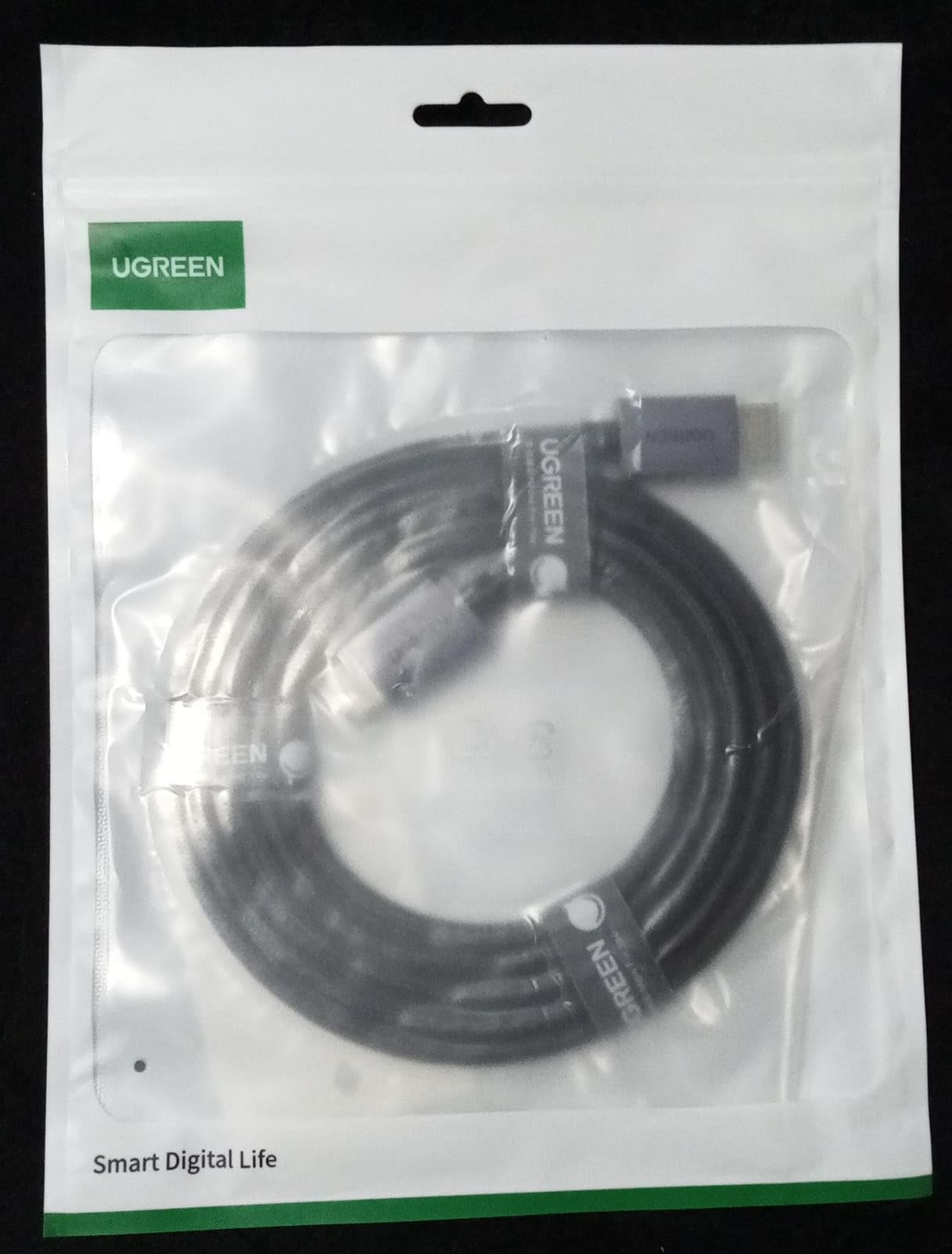 UGREEN 8K HDMI 2.1 Cable 48Gbps 6.6FT, Certified Ultra High Speed HDMI Cord Aluminum, 4K@240Hz 120Hz 10K 8K@60Hz, HDCP 2.2&2.3, eARC HDR 10 Dolby Compatible with PS5/Blu-ray/Roku TV/Switch 2/Mac mini customer photo 1