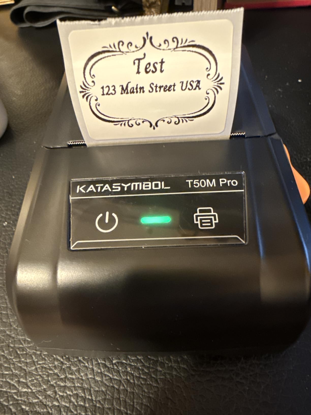 SUPVAN T50M Pro Bluetooth Label Maker Machine with 3 Tapes, Wide Waterproof Label, Versatile App with 30+ Fonts and 660+ Icons, Inkless Labeler for Home, Kitchen, School, Office Organization, Set 1 customer photo 1