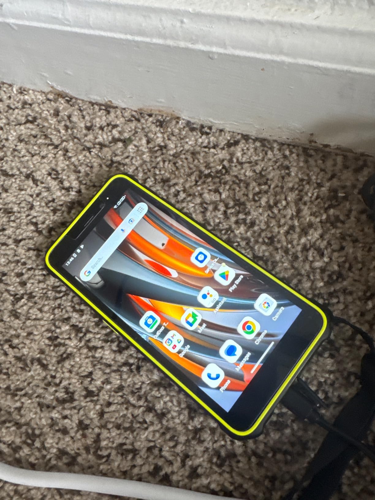 Ulefone Armor X12 Rugged Smartphone, Waterproof Phones Unlocked, Octa-core Android 13, 6GB+32GB, Dual SIM Global 4G LTE, 4860mAh Battery, Face Recognition, Bluetooth, NFC, Compass customer photo 1