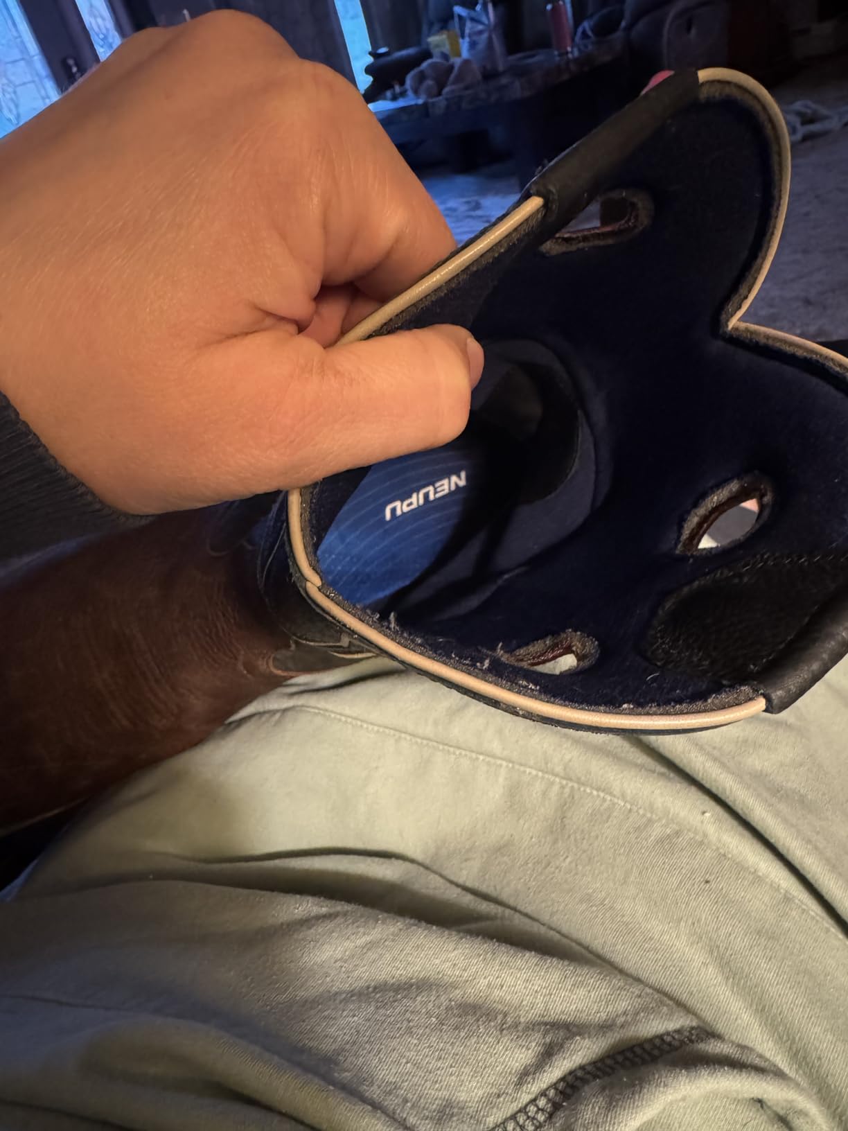 NEUPU 240+lbs Heavy Duty High Arch Support Orthotic Insoles for Plantar Fasciitis Pain Relief - for Men, Women, Work Boots, Shoes customer photo 2