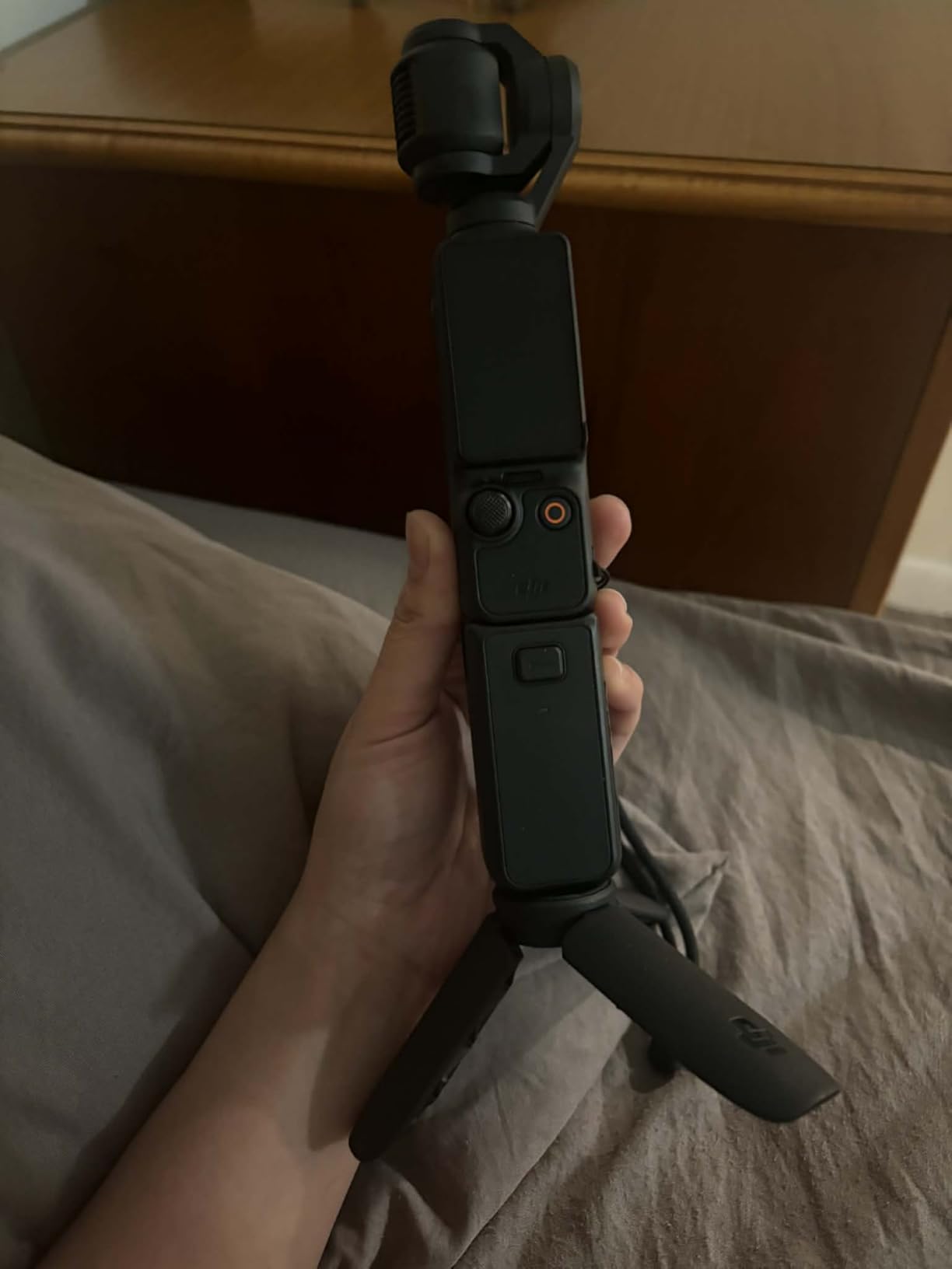 DJI Osmo Pocket 3 Creator Combo, 1'' CMOS, 4K Resolution/120fps Vlog Camera, 3-Axis Stabilization, Face/Object Tracking, Mic Included for Clear Sound, Digital Camera for YouTube customer photo 1