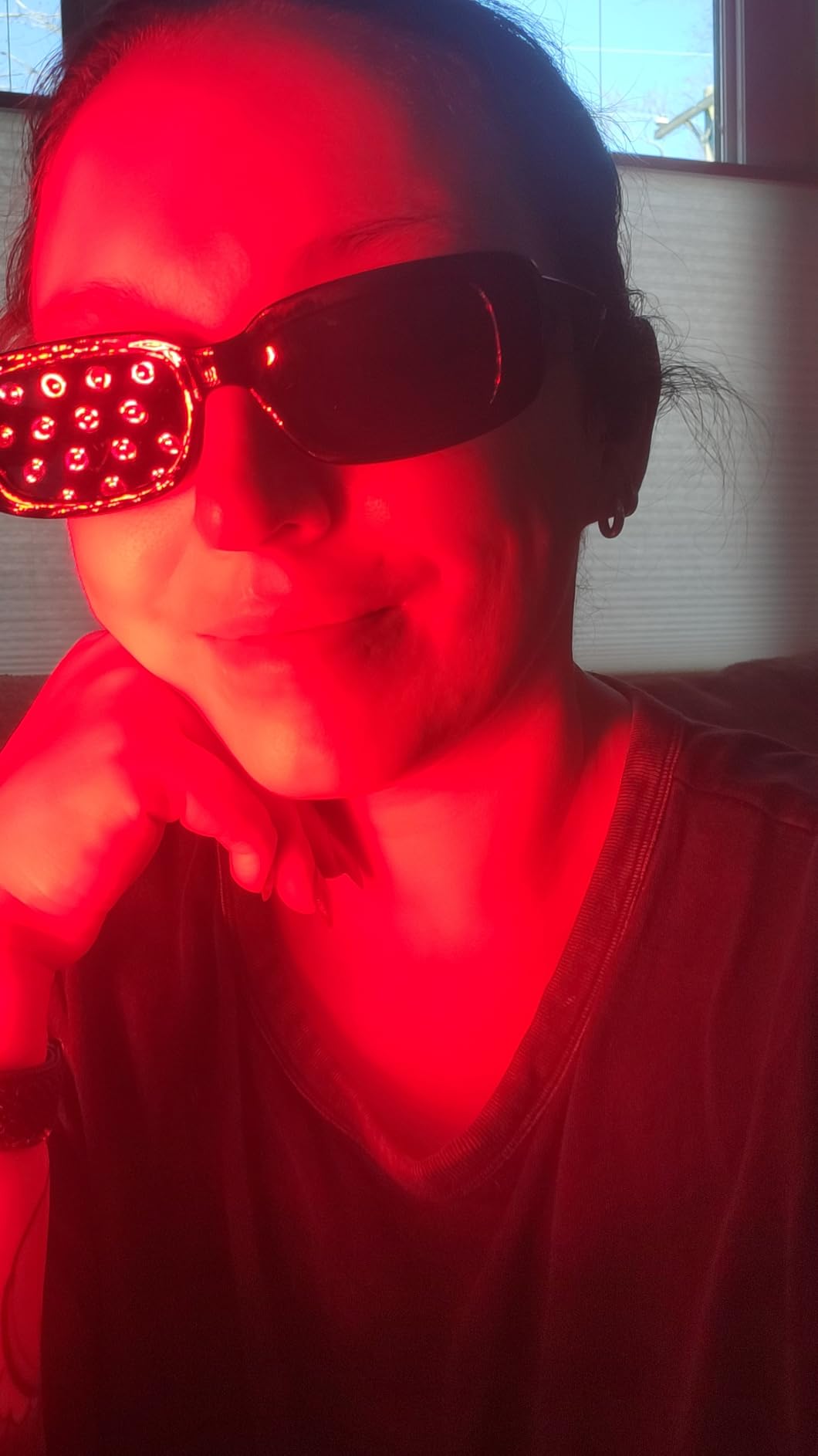 Hooga Red Light Therapy Panel Device - Full Body Panel, 630nm 660nm 810nm 850nm Red & Near Infrared Light Therapy, 300 Quad Chip LEDs, Brightness Control, Pulse Mode - ULTRA1500 customer photo 1