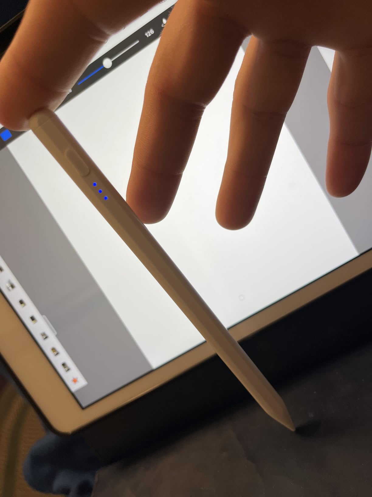 Stylus Pen for iPad A16 11th 10th 9th 8th 7th 6th Generation, iPad Pro 12.9 11 13 inch M4, iPad Air M3 M2 5th 4th 3rd Gen, iPad Mini A17 Pro 7 6 5, for Apple Pencil Pro 1st 2nd Gen Alternative (White) customer photo 2