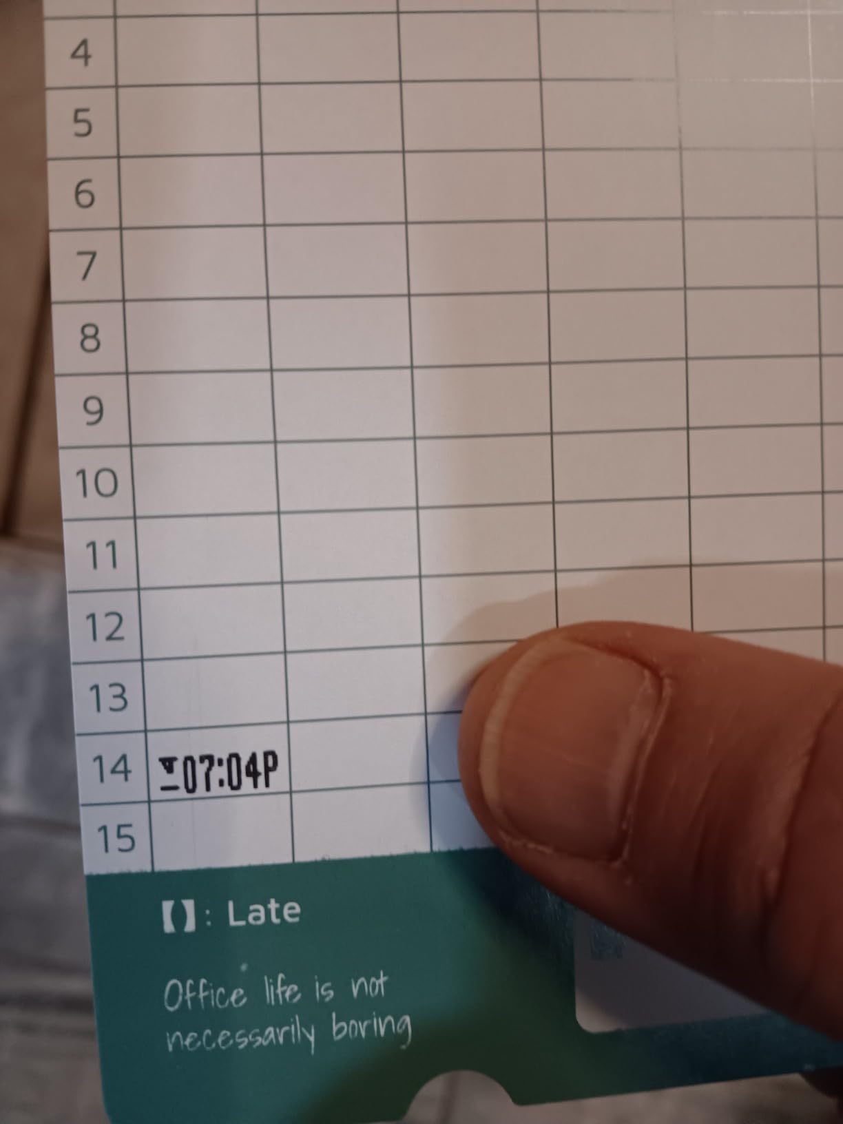 OFFNOVA Thermal Time Clock for Employees Small Business, No Ink Ribbons or Network Needed, in/Out Time Attendance Machine with 50 Time Cards customer photo 2