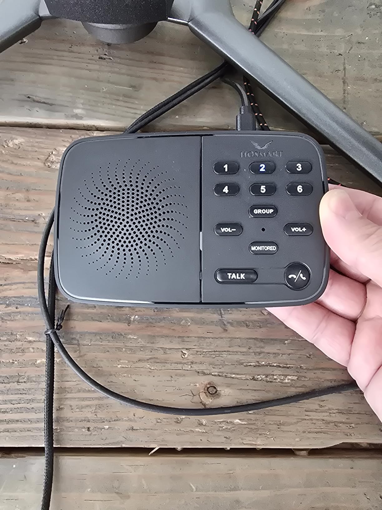 Hosmart UltraSpeak Intercoms Wireless for Home, 2025 Two-Way Real-time Intercom Full Duplex Wireless Intercom System for Home Use, House Intercom System for Business with 1200 Feet Range (2 Stations) customer photo 1